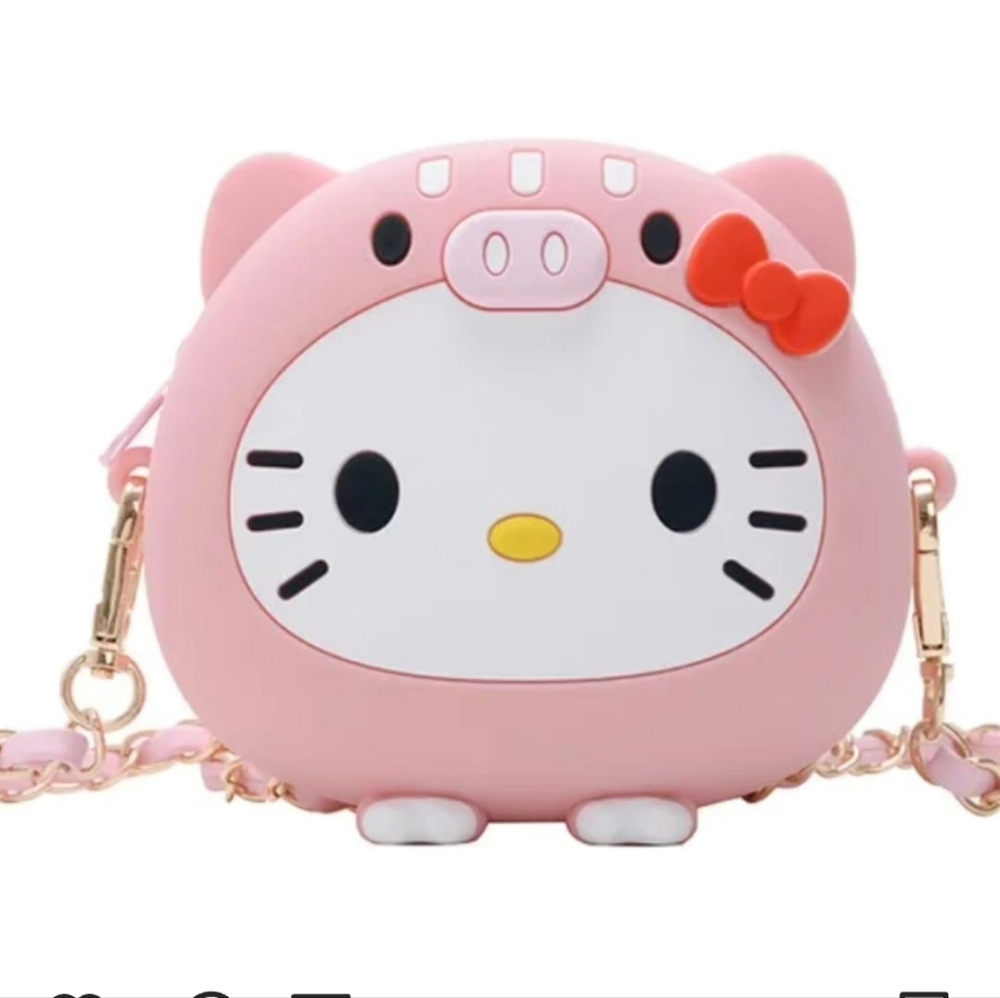 Hello kitty piggy costume bag